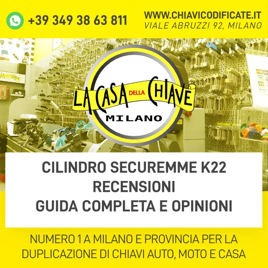 Cilindro Securemme K22 Recensioni Guida Completa e Opinioni