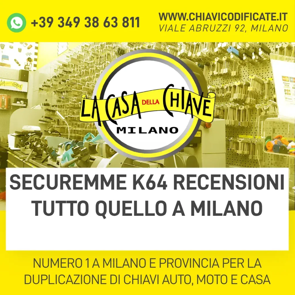 Securemme K64 recensioni Tutto Quello a Milano