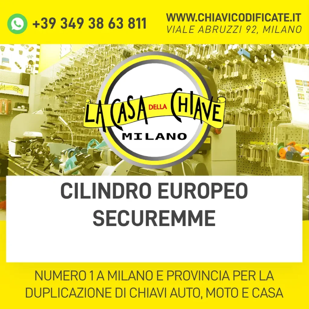 Cilindro Europeo Securemme