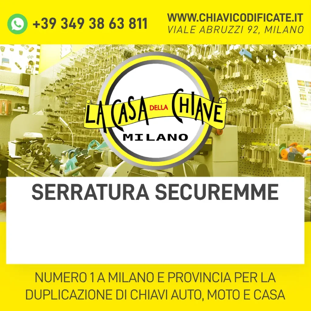 Serratura Securemme: La Scelta Ideale e Affidabile per stare sicuri