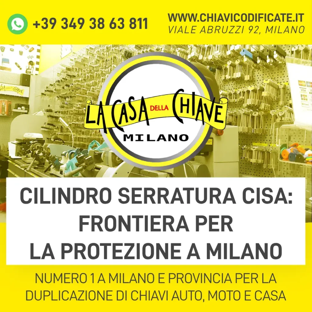 Cilindro Serratura Cisa: Frontiera per la protezione a Milano