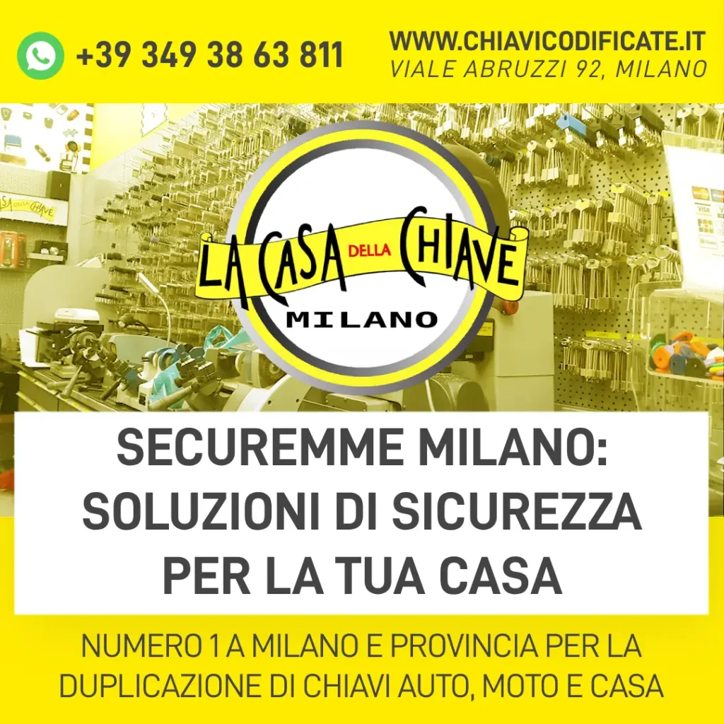 Securemme Milano: Soluzioni di Sicurezza per la Tua Casa