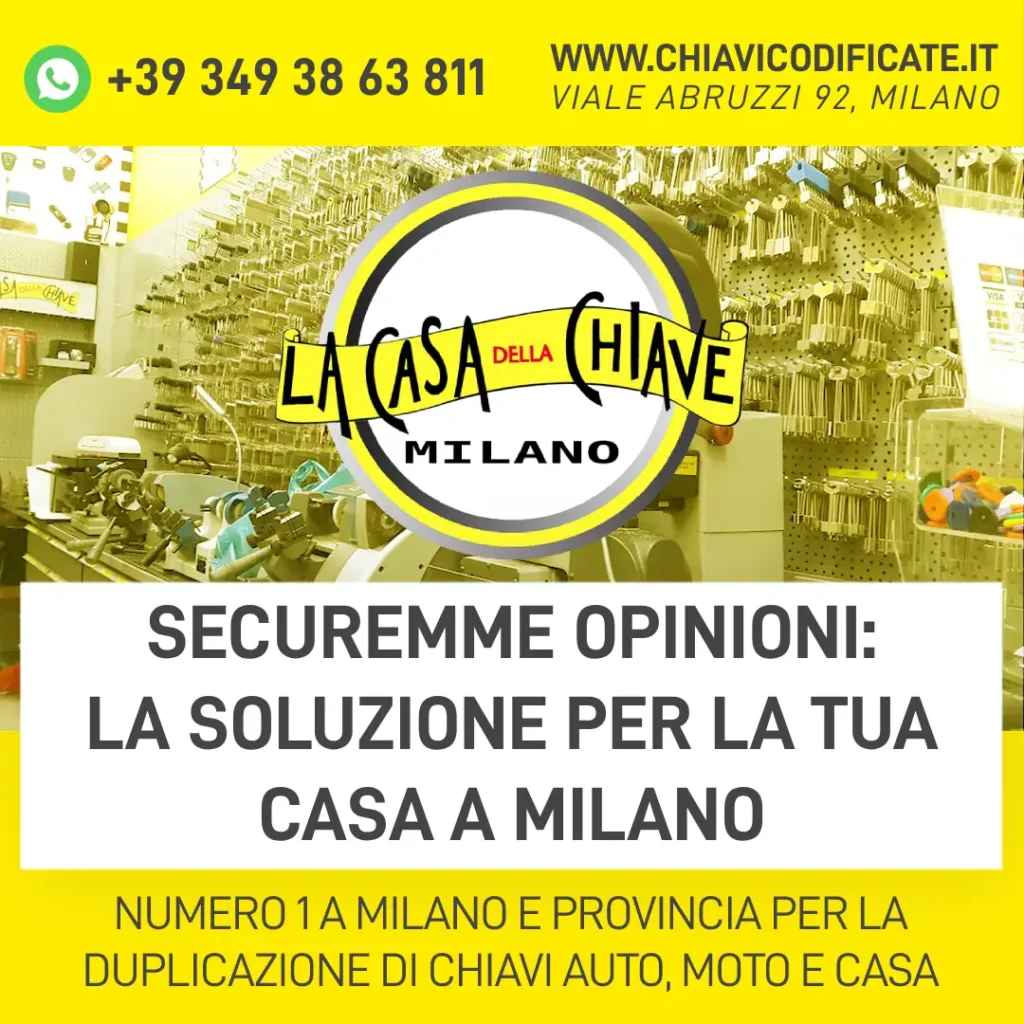 Securemme Opinioni: La Soluzione per la Tua Casa a Milano