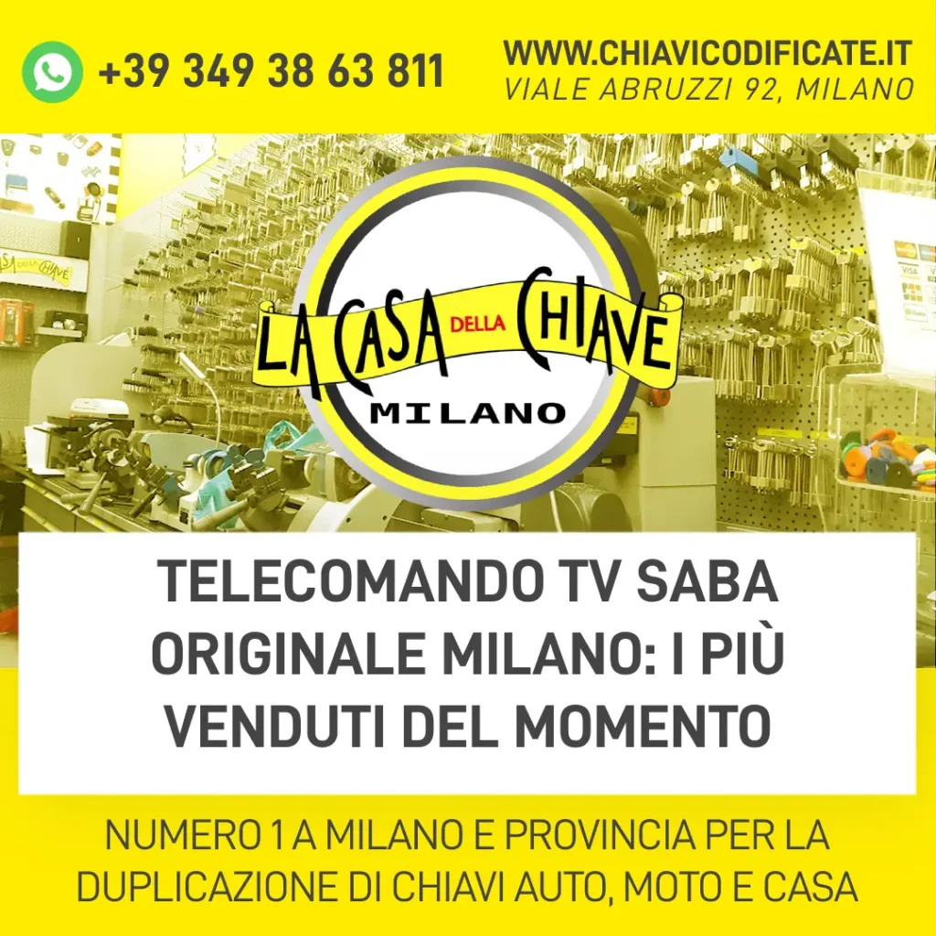 Telecomando TV Saba Originale Milano: I più venduti del momento