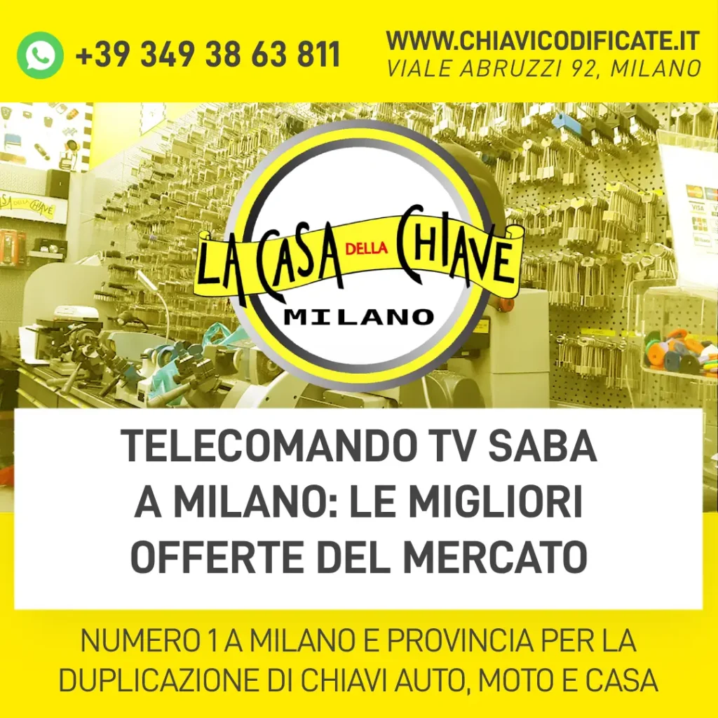 Telecomando TV Saba a Milano: le migliori offerte del mercato