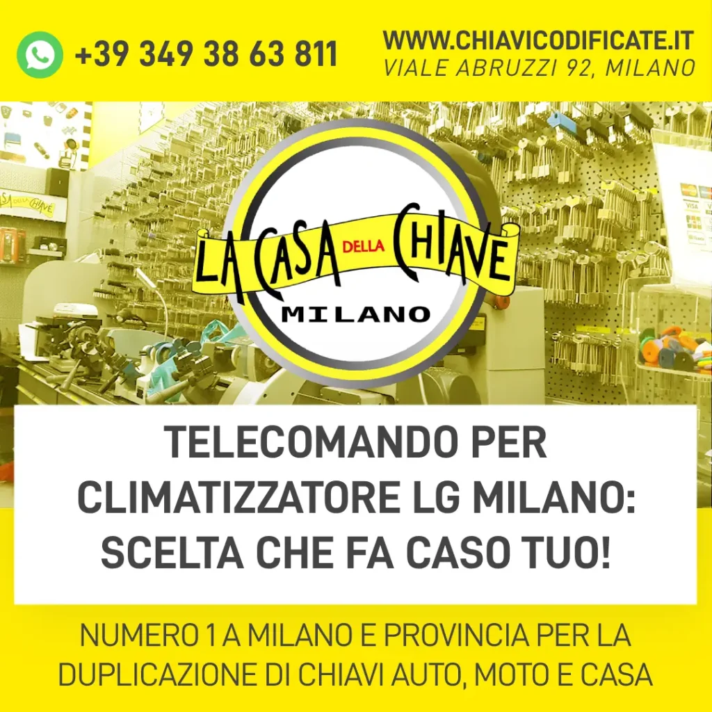 Telecomando per Climatizzatore LG Milano: Scelta che fa caso tuo!