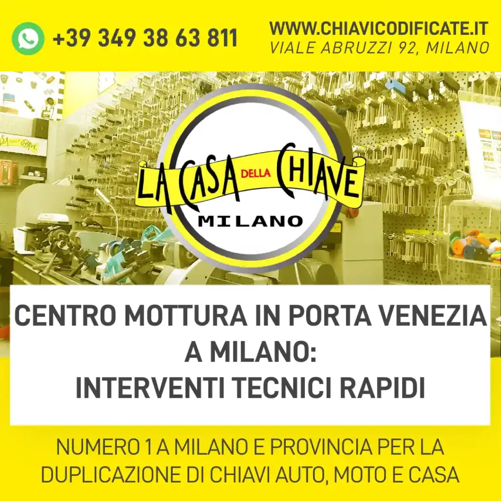 Centro Mottura in Porta Venezia a Milano: interventi tecnici rapidi