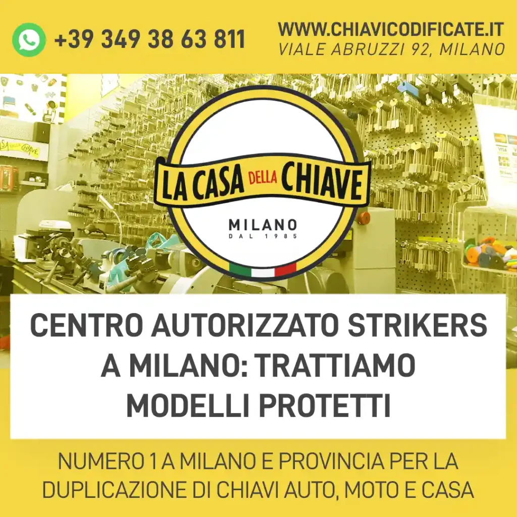 Centro autorizzato Strikers a Milano: trattiamo modelli protetti