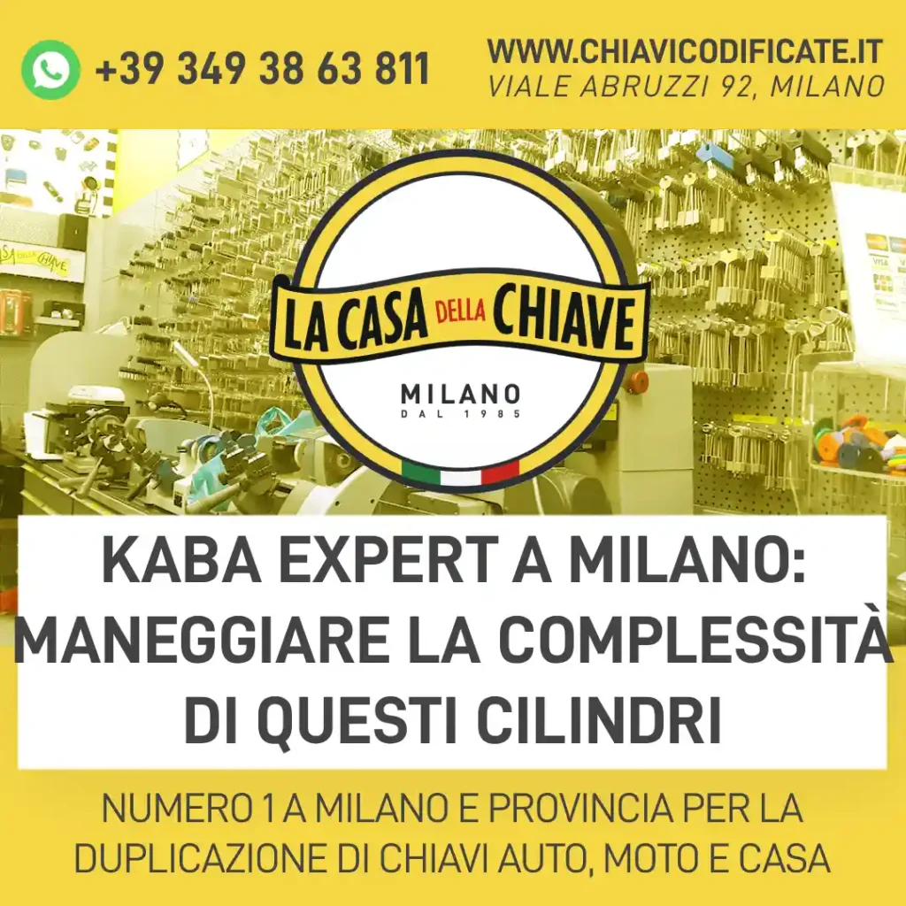 Kaba Expert a Milano: maneggiare la complessità di questi cilindri