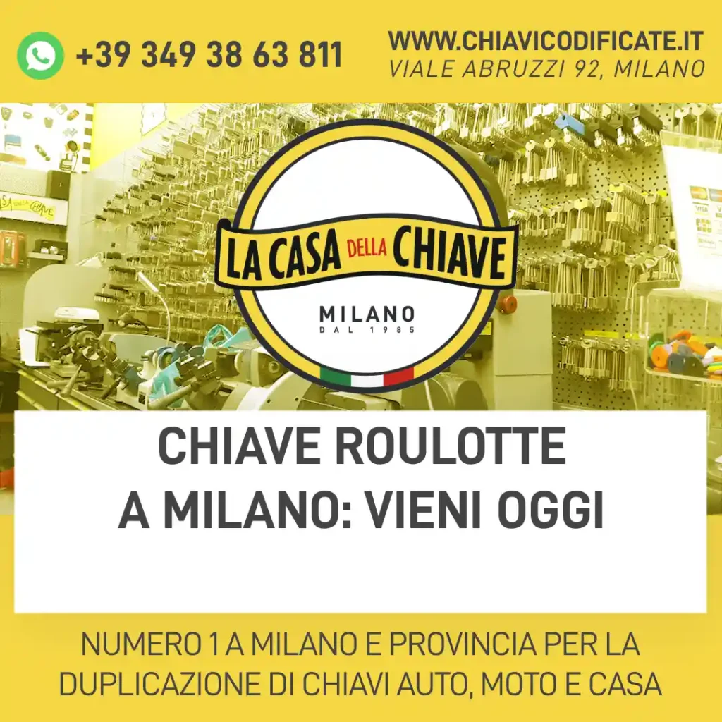 Chiave Roulotte a Milano