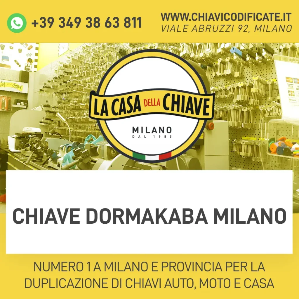 Chiave dormakaba Milano